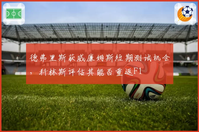 德弗里斯获威廉姆斯短期测试机会，科林斯评估其能否重返F1