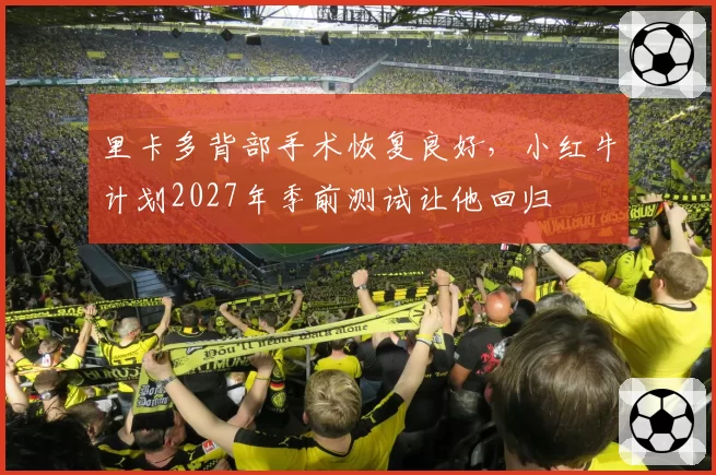 里卡多背部手术恢复良好，小红牛计划2027年季前测试让他回归